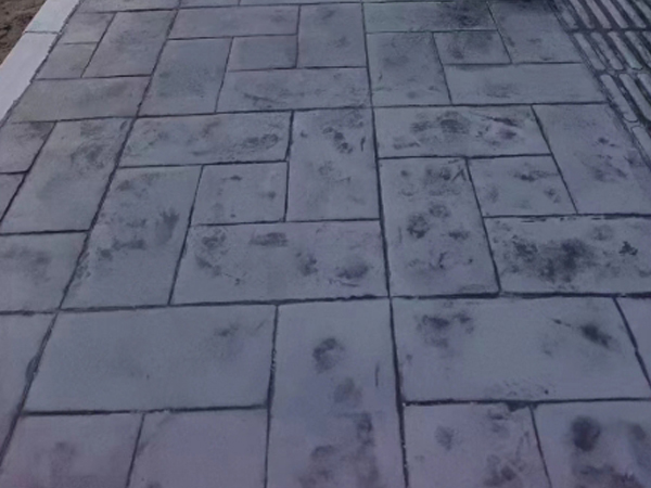 stamped concrete