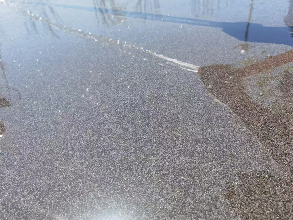 Gravel-Polymer Flooring