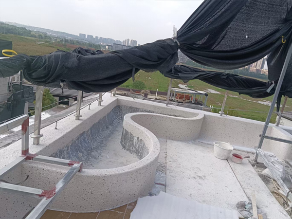 Water-washed Concrete